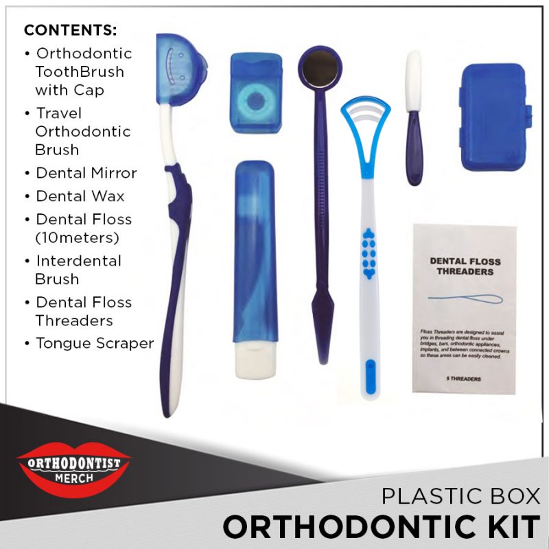 Orthodontic Kit in Plastic Box (8 piece) OrthordontistMerch