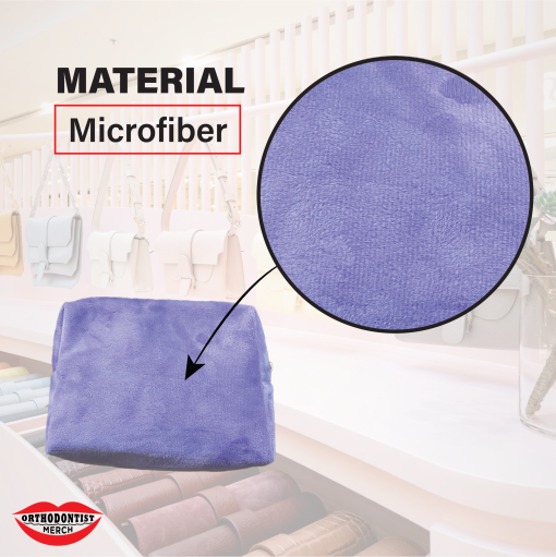 100134 - Microfiber Plush Toiletry Bag - Unisex <span class="imageintitle" data-title="Worldwide Delivery"><img src="https://www.orthodontistmerch.com/wp-content/uploads/2019/08/WWD-PNG-1.png" Title="hover title" alt="Alt Title" width="45px" /></span> - Image 4