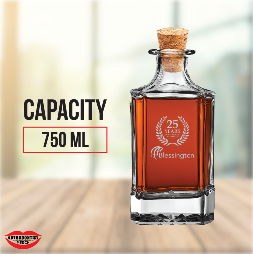 100186 - The Roma Decanter Bottle 750ml - Image 4