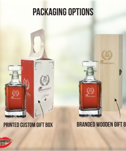 100187 - The Roma Decanter Bottle 750ml - With Fulfillment