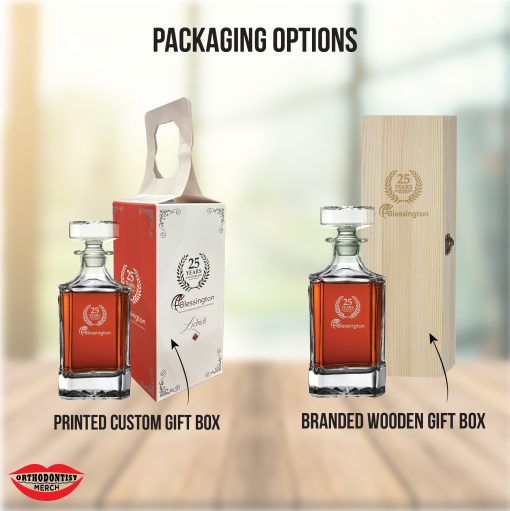 100187 - The Roma Decanter Bottle 750ml - With Fulfillment