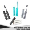 100224 - Travel Toothbrush Custom Logo Bamboo Charcoal Bristles