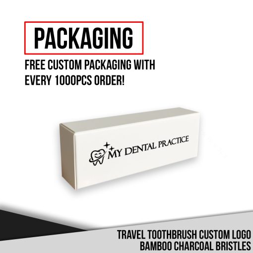 100224 - Travel Toothbrush Custom Logo Bamboo Charcoal Bristles - Image 10