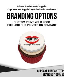 100225 – Cupcake Fondant Toppers Branded 100% Edible