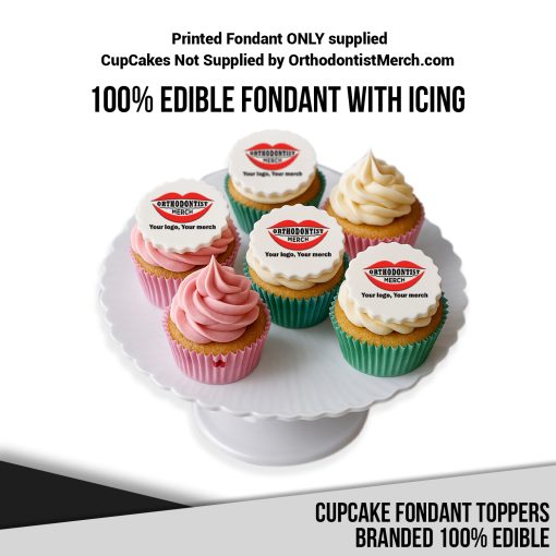 100225 – Cupcake Fondant Toppers Branded 100% Edible - Image 9