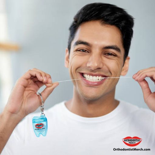 Cute Floss On Keychain - Image 2