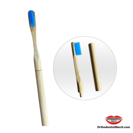 100239 - Bamboo toothbrush with a circular-shaped handle <span class="imageintitle" data-title="Worldwide Delivery"><img src="https://www.orthodontistmerch.com/wp-content/uploads/2019/08/WWD-PNG-1.png" Title="Worldwide Delivery" width="45px" /></span> - Image 2