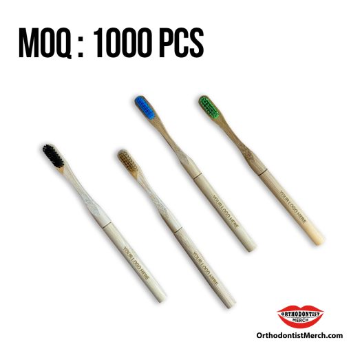 100239 - Bamboo toothbrush with a circular-shaped handle <span class="imageintitle" data-title="Worldwide Delivery"><img src="https://www.orthodontistmerch.com/wp-content/uploads/2019/08/WWD-PNG-1.png" Title="Worldwide Delivery" width="45px" /></span> - Image 9
