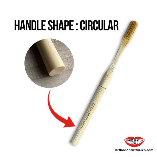 100239 - Bamboo toothbrush with a circular-shaped handle <span class="imageintitle" data-title="Worldwide Delivery"><img src="https://www.orthodontistmerch.com/wp-content/uploads/2019/08/WWD-PNG-1.png" Title="Worldwide Delivery" width="45px" /></span> - Image 4