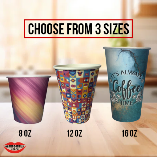 100208 -  Single Wall Custom Printed Paper Coffee Cups <span class="imageintitle" data-title="Worldwide Delivery"><img src="https://www.orthodontistmerch.com/wp-content/uploads/2019/08/WWD-PNG-1.png" Title="Worldwide Delivery" width="45px" /></span> - Image 5