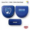 100024-C - Retainer Cases: BPA Free - Matt Finish Surface <span class="imageintitle" data-title="Worldwide Delivery"><img src="https://www.orthodontistmerch.com/wp-content/uploads/2019/08/WWD-PNG-1.png" Title="hover title" alt="Alt Title" width="45px" /></span>